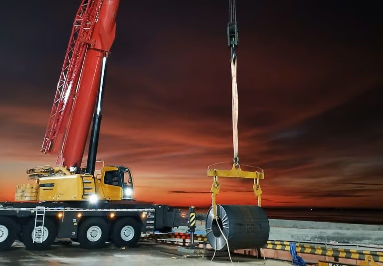 Movimentação em áreas portuárias